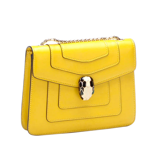 Serpenti Forever Leather Crossbody Bag
