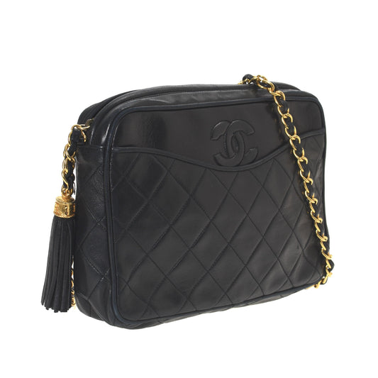 CC Logo Tassel Chain Crossbody Bag