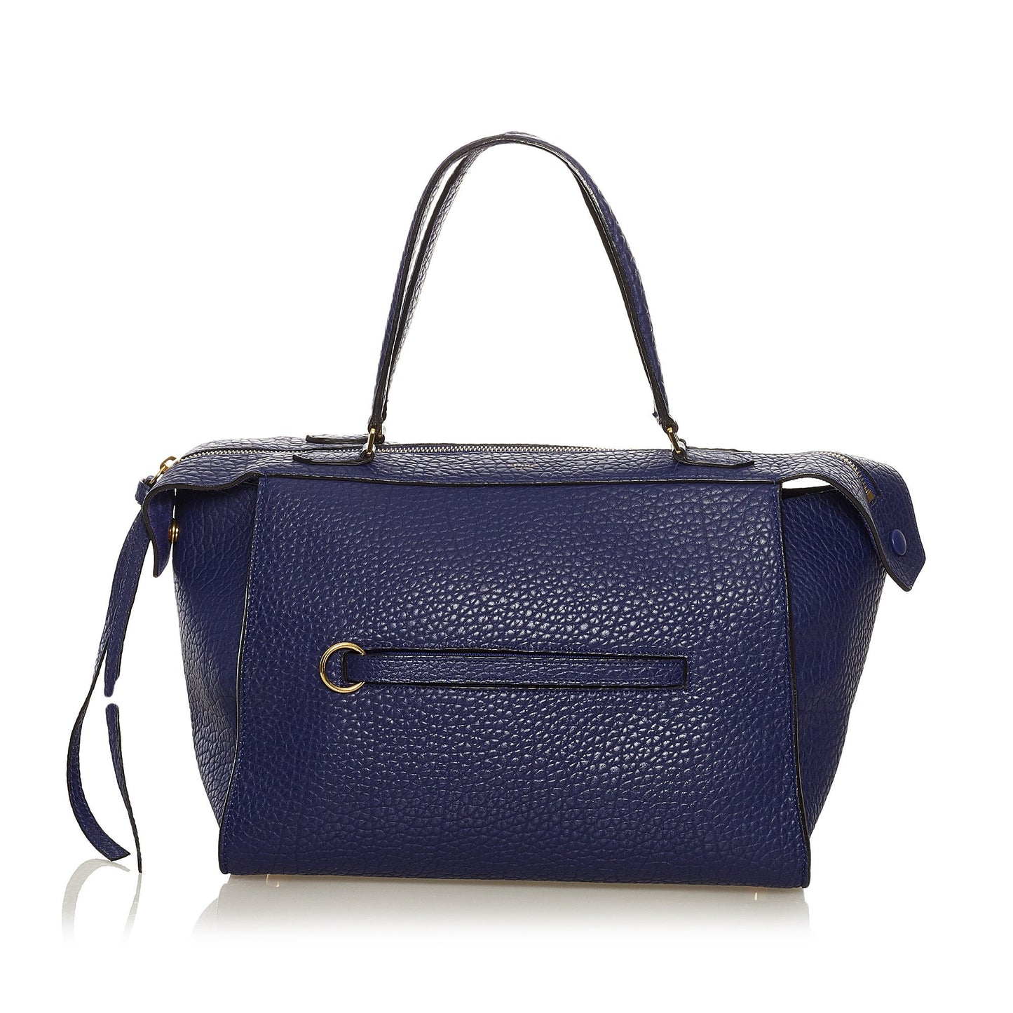 Small Ring Leather Handbag