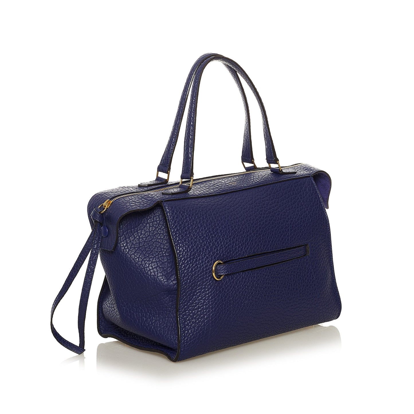 Small Ring Leather Handbag