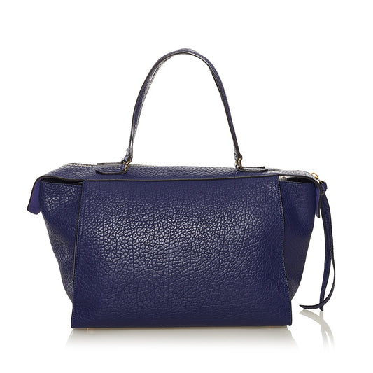 Small Ring Leather Handbag
