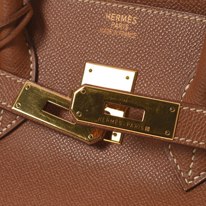Birkin 35 Epsom Gold GHW