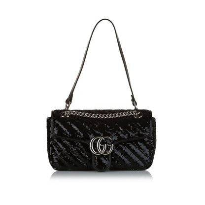 GG Marmont Sequined Crossbody Bag
