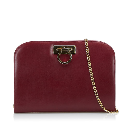 Gancini Chain Shoulder Bag