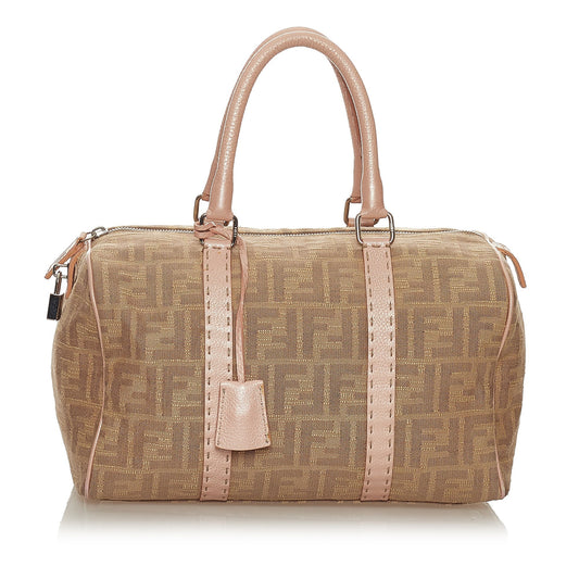 Zucca Canvas Boston Bag