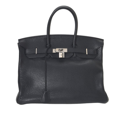 Birkin 35 Black Togo PHW