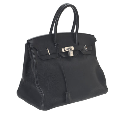 Birkin 35 Black Togo PHW