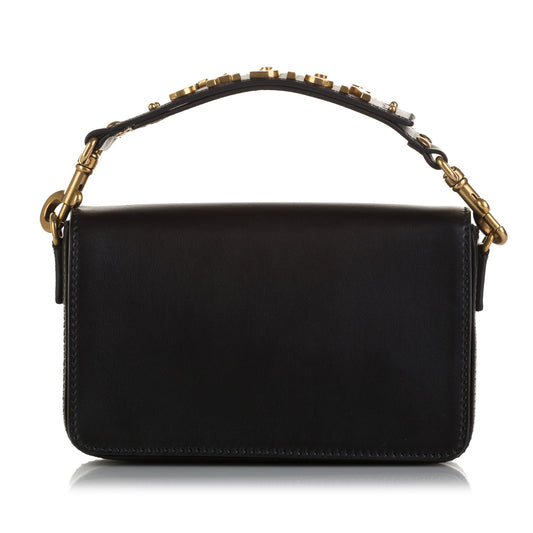 J'adior Top Handle Flap Clutch