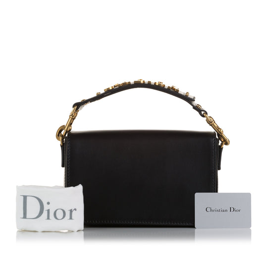 J'adior Top Handle Flap Clutch