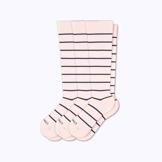 Knee-High Compression Socks – 3 Pack
