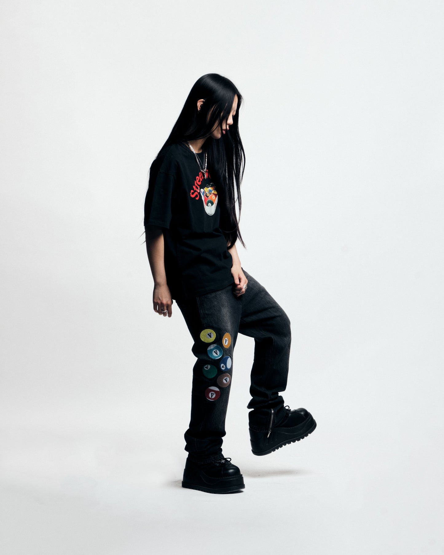 Streetweiser Black T-Shirt